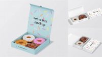 8420+ Donut Packaging Mockup Modern Photoshop Resource