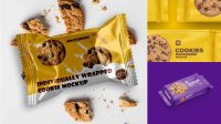 8424+ Pack with Cookies PSD Mockup Easy-to-Edit Photoshop Freebie