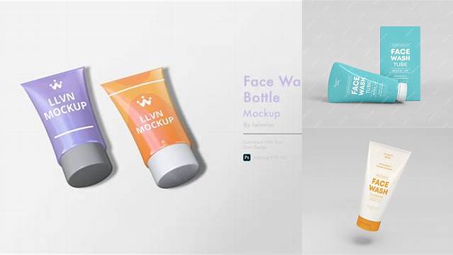 8425+ Face Wash Mockup Best for Showcase