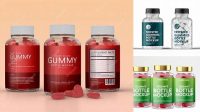 8435+ Gummy Bottle Mockup Free Advanced Photoshop Design Free