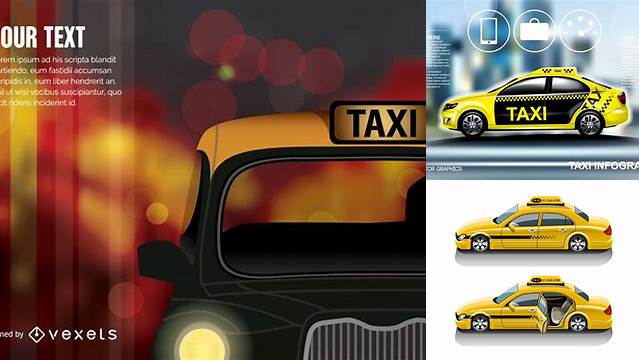 8435+ Taxi Mockup Free Stylish PSD for Free