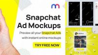 8441+ Snapchat Ad Mockup Easy Editable