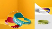 8443+ Bracelet Mockup Free Professional PSD Mockup