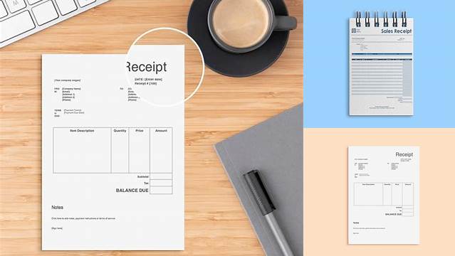 8443+ Receipt Mockup Free Mockup Templates