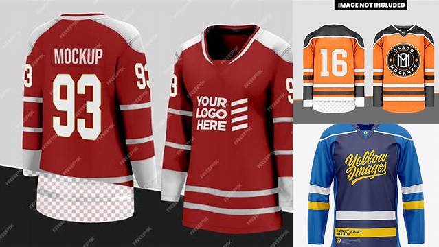 8450+ Free Hockey Jersey Mockup Download Premium Free PSD