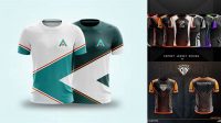 8453+ Gaming Jersey Template Psd Elegant Photoshop Mockup