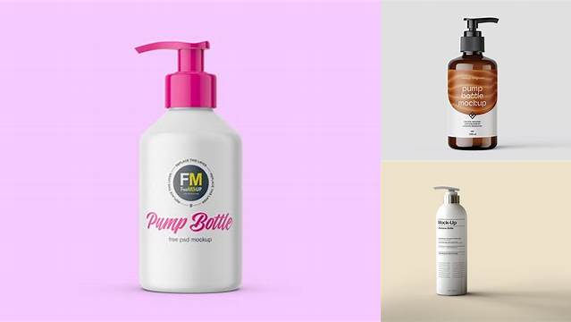 8453+ Pump Bottle Mockup Free Digital Download