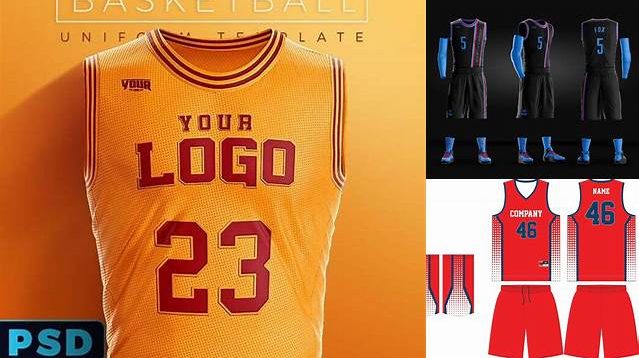 8455+ Slam Dunk Basketball Uniform Mockup Template Free Download Free Download Design Mockup