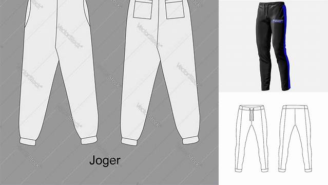 8456+ Long Pants Mockup Easy to Use PSD