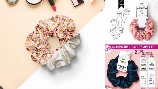 8457+ Scrunchie Packaging Template Professional Design PSD