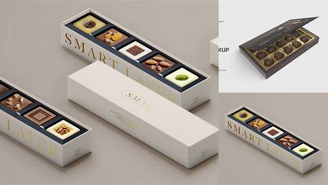 8458+ Chocolate Box Mockup Free Include TIFF