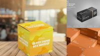 8458+ Glossy Box PSD Mockup Download Premium Free PSD