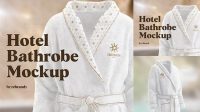 8466+ Hotel Robe Mockup Free PSD