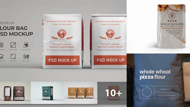 8468+ Flour Bag Mockup Free Download Editable PSD File