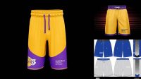 8470+ Basketball Shorts Mockup Free Elegant Free Template