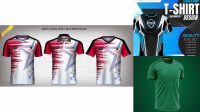 8470+ Full Sublimation T Shirt Template Psd PSD Free Download