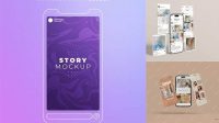 8474+ Instagram Stories Mockup Premium Free Graphic Resource