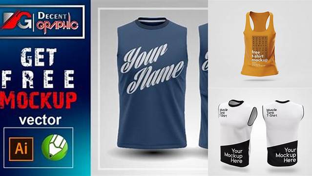 8474+ Sleeveless Mockup Free Best for Showcase