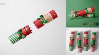 8476+ Christmas Cracker Mockup Include TIFF