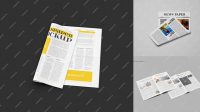 8481+ Mockup Jornal Editable PSD File