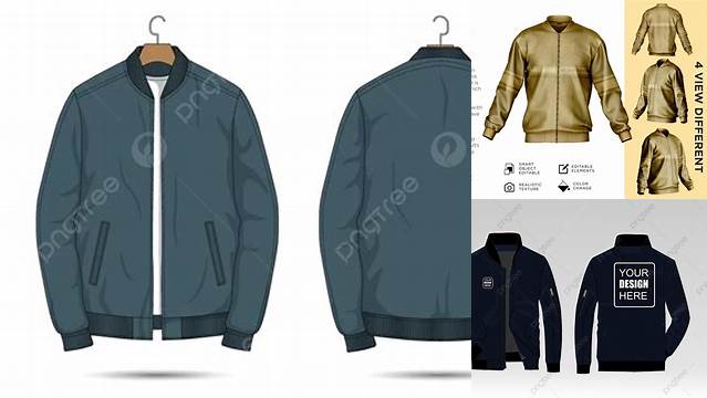 8484+ Mock Up Bomber Jacket Smart PNG Image