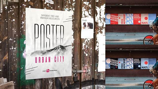 8489+ Urban Poster Mockup Free Download Download Free PSD