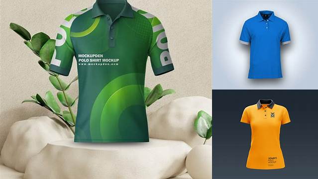 8494+ Polo T Shirt Mockup Psd Free Download Custom Graphic Mockup File