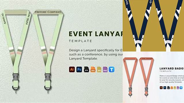 8499+ Lanyard Template Psd Easy Editable