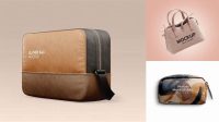 8499+ Leather Cosmetic Bag PSD Mockup Download Premium PSD Resource