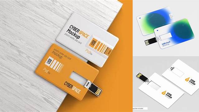 8500+ Usb Card Mockup Psd Unique Free Photoshop Files