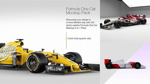 8506+ Formula 1 Mockup Layered PSD File