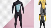 8510+ Wetsuit Mockup Hight Resolution