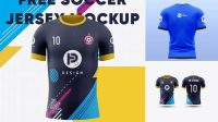 8513+ Soccer Jersey Mockup Exclusive Free Photoshop Mockup