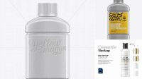 8517+ 250ml Silicone Remover Bottle PSD Mockup Include TIFF