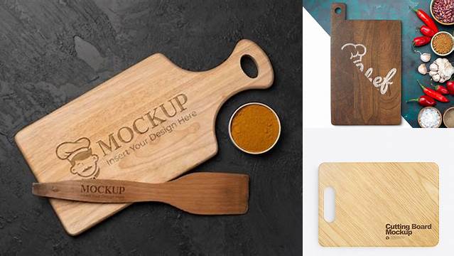 8522+ Cutting Board Mockup Free Digital Download