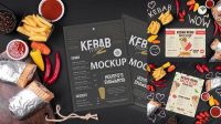 853+ Kebab Mockup Free PSD Mockup Resource