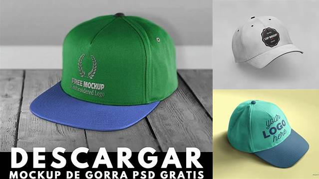 853+ Mockup Gorra Psd Free Graphic Mockup PSD