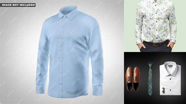 8530+ Men’s Dress Shirt PSD Mockup Half Side View Modern PSD Templates