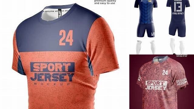 8538+ Mockup Kaos Futsal Download Premium PSD Resource