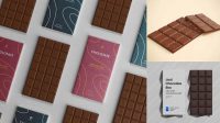 8548+ Chocolate Mockup Include TIFF