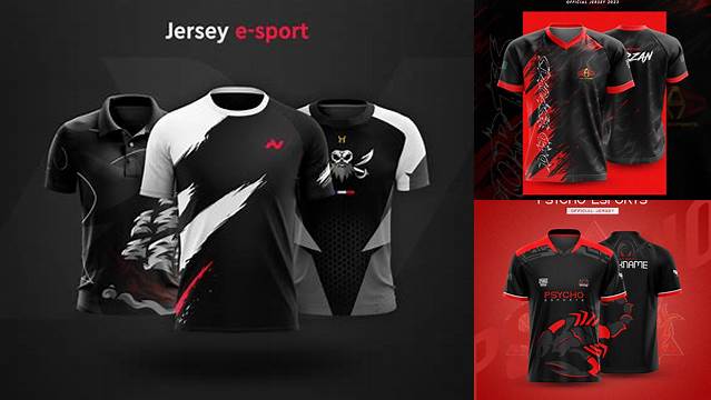 855+ Esports Jersey Psd Exclusive Free Photoshop Mockup