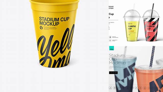 855+ Stadium Cup Mockup For Free Download