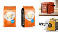 8553+ Food Delivery Bag Mockup Free Download Free