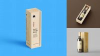 8560+ Wine Box Mockup Free Exclusive Free PSD