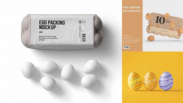 8564+ Metallic Chocolate Egg Pack PSD Mockup Editable Graphic Free PSD