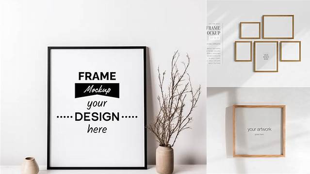 8565+ Free Frame Mockup For Etsy Editable Photoshop File