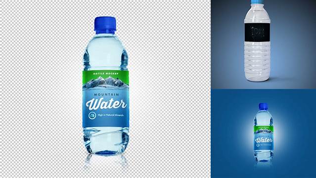 8567+ Water Bottle Mockup Free Download Smart PNG Image