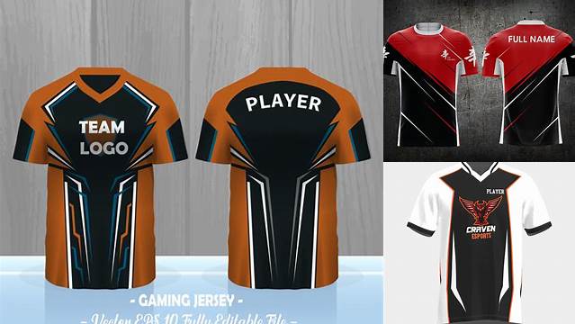 8573+ Esports Jersey Template Easy Editable