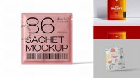 8575+ Sachet Pack Mock-up Custom Graphic Mockup File