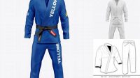 8579+ Mockup Kimono Jiu Jitsu Easy Editable